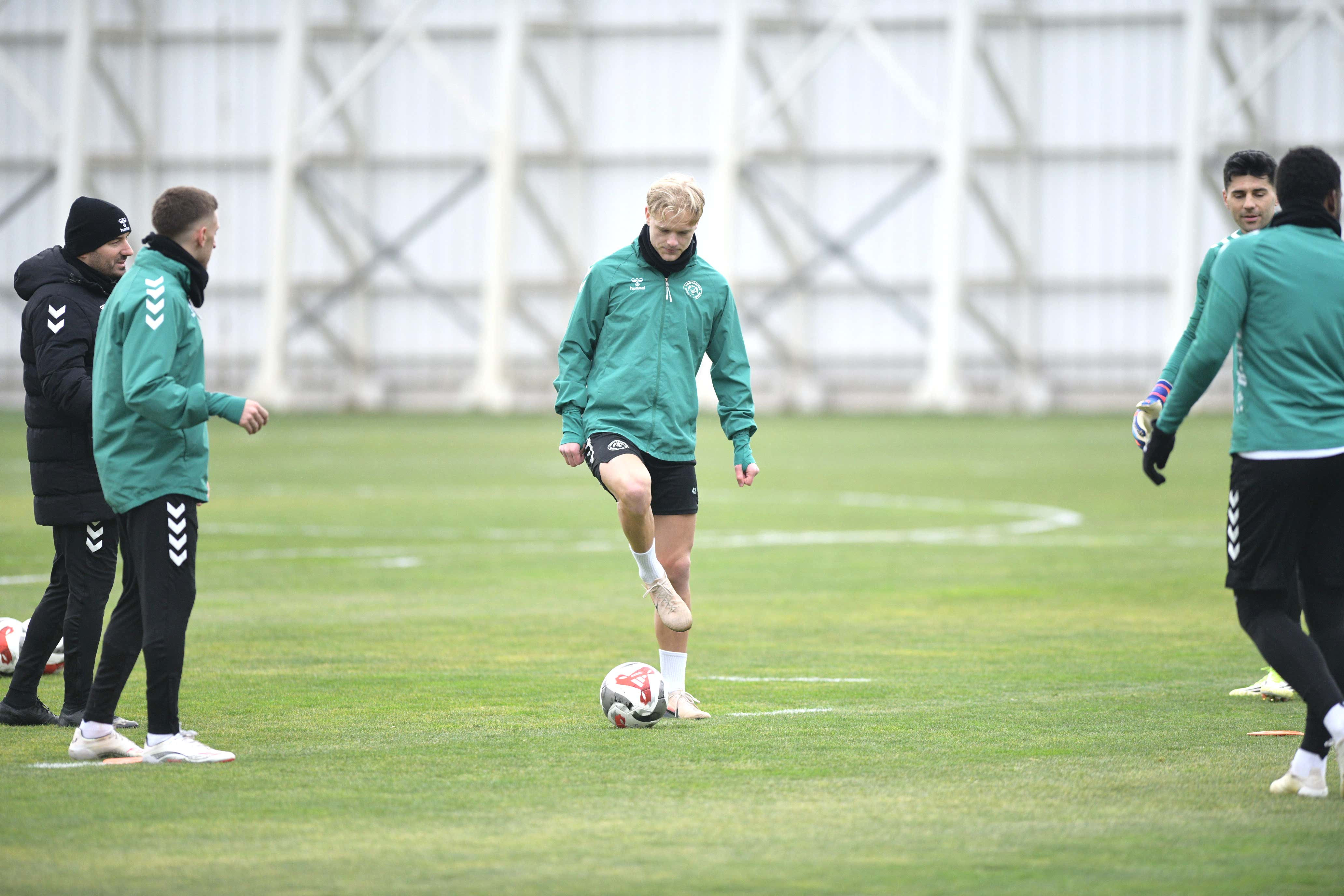 Beşiktaş maçı hazırlıklarını tamamlandık